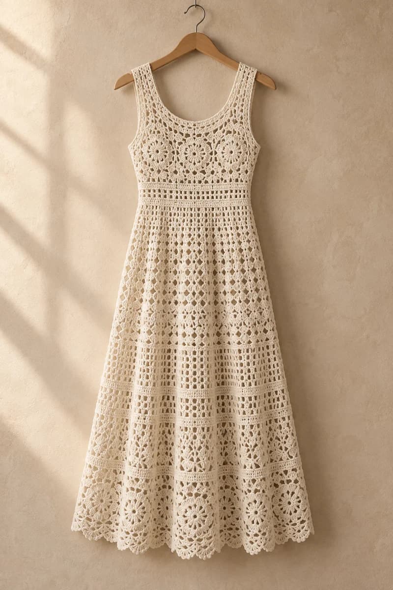Explore crochet dresses